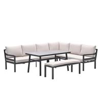 Corsica Lounge diningset Rechts Desert Sand Garden Impressions - Garden impressions - thumbnail
