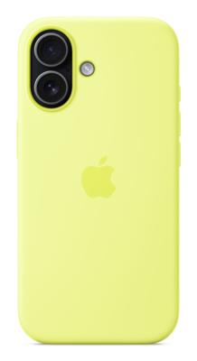APPLE iPhone 17 - Custodia in silicone con MagSafe - Giallo neon
