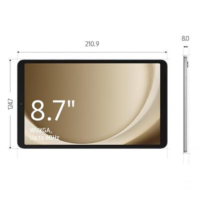 Samsung Galaxy Tab A9 8,7 inch 128GB Wifi Tablet Zilver