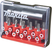 Makita Accessoires bitset | 12-delig - d-31083 - thumbnail