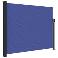 Windscherm uittrekbaar 160x600 cm blauw - thumbnail