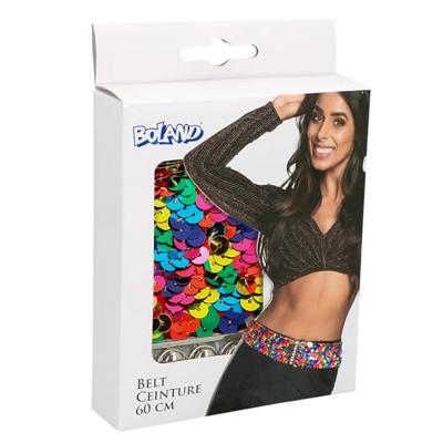 Riem Pailletten regenboog