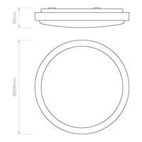 Astro Lighting Denia Plafondlamp - Chroom - thumbnail