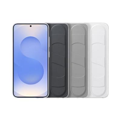 Samsung Standing Grip Cover Samsung Galaxy S25 Wit Stootbestendig Samsung Standing Grip Cover Samsung Galaxy S25 Wit Stootbestendig