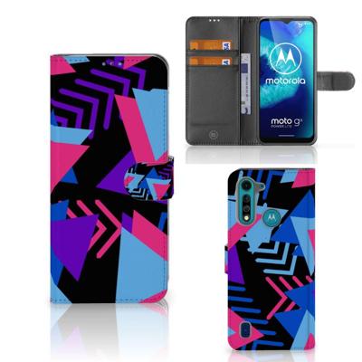 Motorola G8 Power Lite | Book Case | Funky Triangle