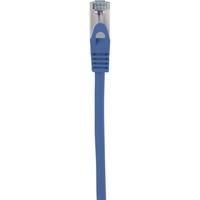 Renkforce RF-5044038 RJ45 Netwerkkabel, patchkabel CAT 6A S/FTP 1.00 m Blauw Snagless, Vlambestendig 1 stuk(s) - thumbnail