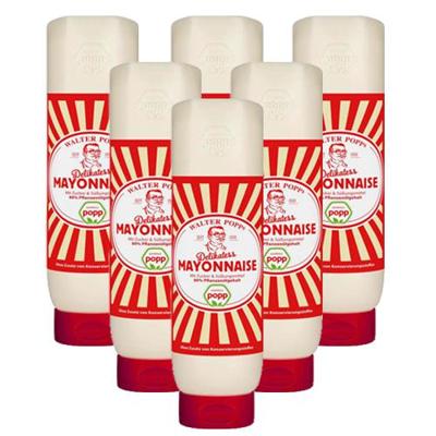 Popp - Delicatesse Mayonaise - 6x 650ml