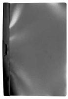 Q-CONNECT Klemmap metalenclip A4 30 vel Transparant zwart - thumbnail