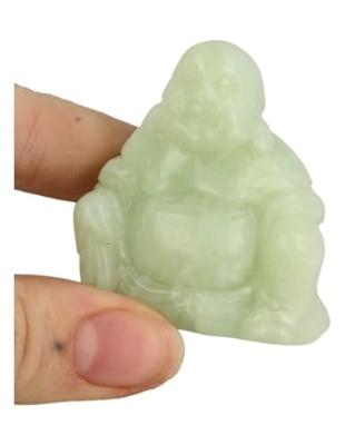 Edelsteen Boeddha Jade - 55 mm - groen - M Edelsteen Boeddha Jade - 55 mm - groen - M
