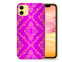 Siliconen Hoesje Apple iPhone 11 Barok Roze - thumbnail