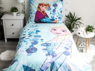 Disney Frozen Dekbedovertrek, Sisters Glow in the Dark - 140 x 200 cm - Katoen - 70 x 90 cm Disney Frozen Dekbedovertrek, Sisters Glow in the Dark - 140 x 200 cm - Katoen - 70 x 90 cm