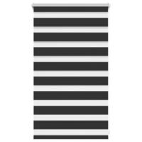 Duo Rolgordijn 50x100cm Zwart - thumbnail