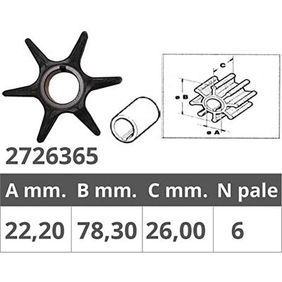 CEF500365 - Impeller J/E/S/ 70 PK 4 T Bombardier