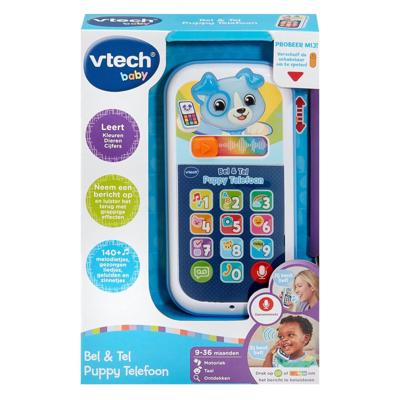 VTech Baby Bel & Leer puppytelefoon