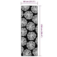 VidaXL Buitenkleed arakil 80x250 cm polypropeen groen - thumbnail