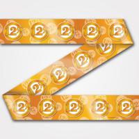 Afzetlint 12,5 Jaar Getrouwd (12m) - thumbnail