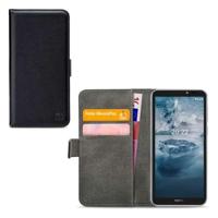 Mobilize Classic Gelly Wallet Book Case Nokia C2 2E Black - thumbnail