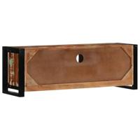 Tv-meubel 100x30x35 cm massief gerecycled hout - thumbnail