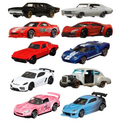 Fast & Furious Hot Wheels Silver Series Die-Cast Vehicles 1/64 979P Assortment (24)