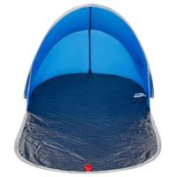 Strandtent pop-up waterdicht azuurblauw - thumbnail