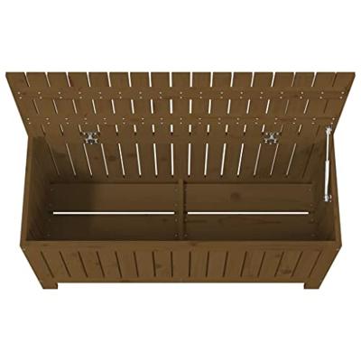 Tuinbox 108x42,5x54 cm massief grenenhout honingbruin Tuinbox 108x42,5x54 cm massief grenenhout honingbruin