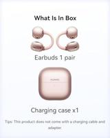 Bluetooth clip-on koptelefoon Huawei Roze goud - thumbnail