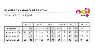 Neh Lange Siliconen Steunzolen 43/44 1 Paar