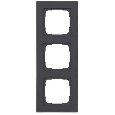 Opus 55 afdekraam 3 voudig Fusion antraciet mat 512.903.51