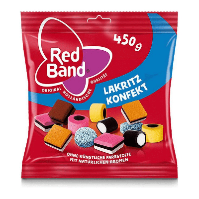 Red Band lakritz konfekt (12x 450g)