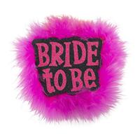 Broche zwart &apos;Bride to Be&apos; - thumbnail