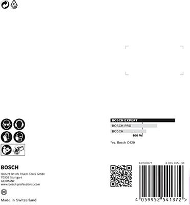 Bosch Accessories EXPERT C470 2608900799 Excenterschuurpapier Geperforeerd Korrelgrootte (num) 240 (Ø) 115 mm 5 stuk(s) Bosch Accessories EXPERT C470 2608900799 Excenterschuurpapier Geperforeerd Korrelgrootte (num) 240 (Ø) 115 mm 5 stuk(s)