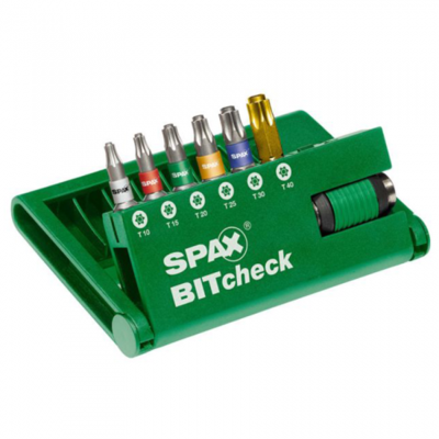 Spax bitcheckset T-star+bithouder. Spax bitcheckset T-star+bithouder.