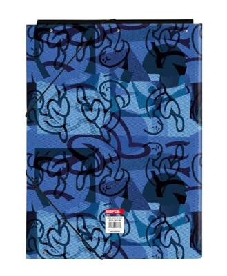 Ringmap El Niño Roller Blauw Zwart A4 26 x 33.5 x 2.5 cm