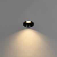 QAZQA Moderne inbouwspot zwart AR70 IP44 - Dept - thumbnail