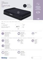 Bestway luchtbed Premium+ Queen ** - 46x203x152 cm - Leen Bakker - thumbnail