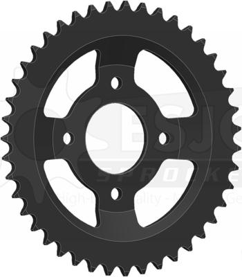 ESJOT Chain wheel 520 43 steel black