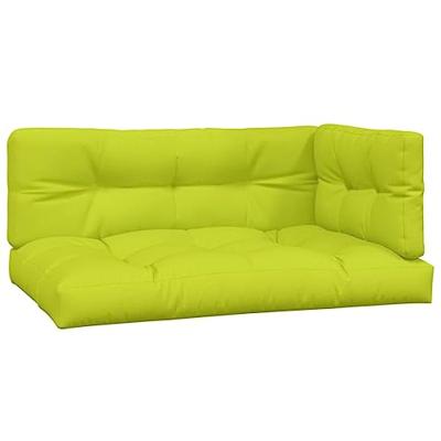 VidaXL Palletkussens 3 st stof heldergroen