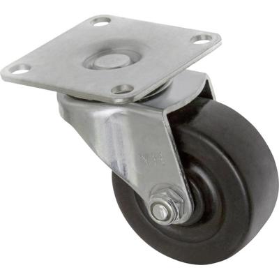 TOOLCRAFT TO-5137884 Zwenkwiel met schroefplaat 50 mm rubber Draagvermogen (max.): 50 kg TOOLCRAFT TO-5137884 Zwenkwiel met schroefplaat 50 mm rubber Draagvermogen (max.): 50 kg