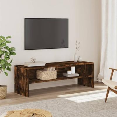 vidaXL Tv-meubel 120x40x40 cm bewerkt hout gerookt eikenkleurig, tv-meubel, tv kast, wandkast, tv-meubelen, opbergkast, tv kastje, tv dressoir
