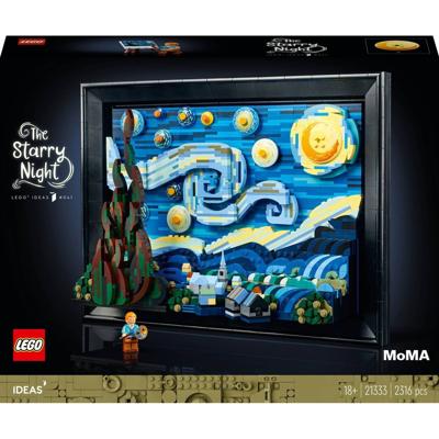 LEGO Ideas - Vincent van Gogh - De sterrennacht Constructiespeelgoed