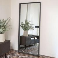 Kave Home Spiegel 'Yvaine' 180 x 80cm, kleur Donkerbruin - thumbnail