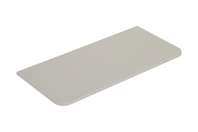 Topblad Wiesbaden Novira 80x48 cm Afgeronde Hoeken Mat Zand