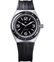 Horlogeband Tommy Hilfiger 1781005 / 1231 / TH679301231 / TH-130-3-29-0994 Rubber Zwart 18mm - thumbnail