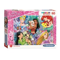 Clementoni legpuzzel super color disney prinses ii, 60st. - thumbnail