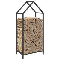 Brandhoutrek 40x25x90 cm koudgewalst staal zwart - thumbnail