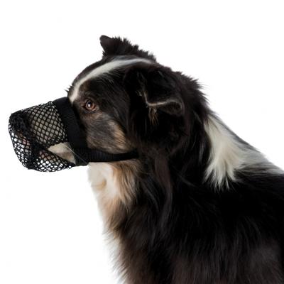 TRIXIE Beschermingskapje tegen ongewenst eten, zwart, Maat: L TRIXIE Beschermingskapje tegen ongewenst eten, zwart, Maat: L