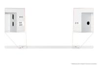 Samsung Ultra Slim Soundbar HW-S811GD Surroundsysteem Wit Bluetooth, Dolby Atmos, WiFi, Wandbevestiging, Spraakbesturing - thumbnail