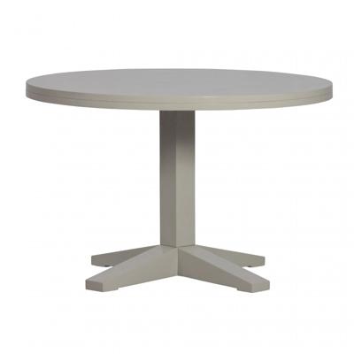 vtwonen Ronde Eettafel 'Deck' Mangohout, Ø120cm, kleur Clay