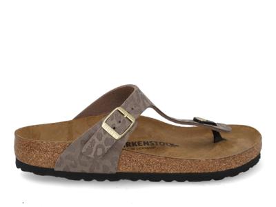 Birkenstock Gizeh regular 1032026 grey tau Grijs maat 38