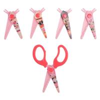 Canenco Minnie mouse kartelschaar met 5 kartelbladen - thumbnail